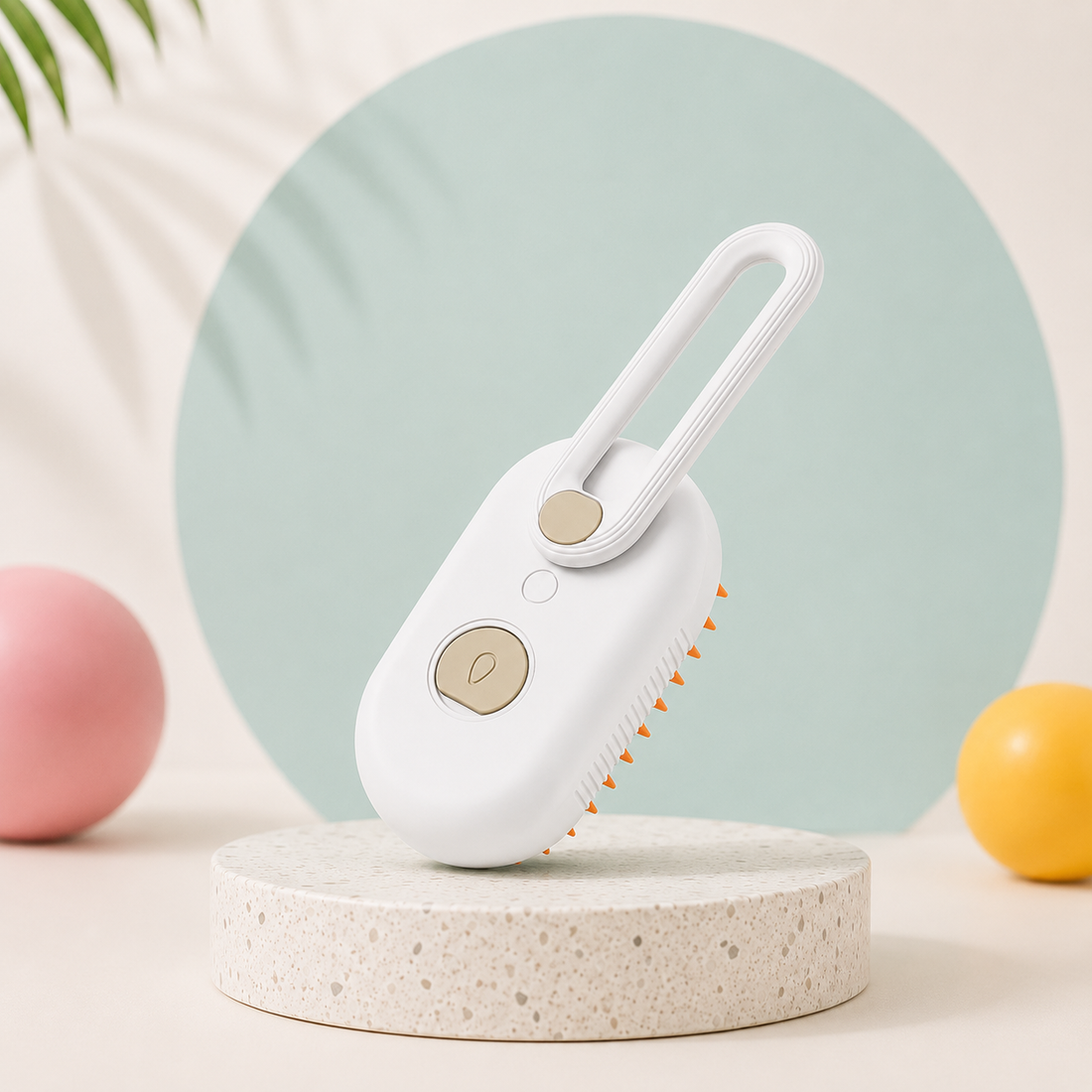 3-in-1 Steam Pet Grooming Brush