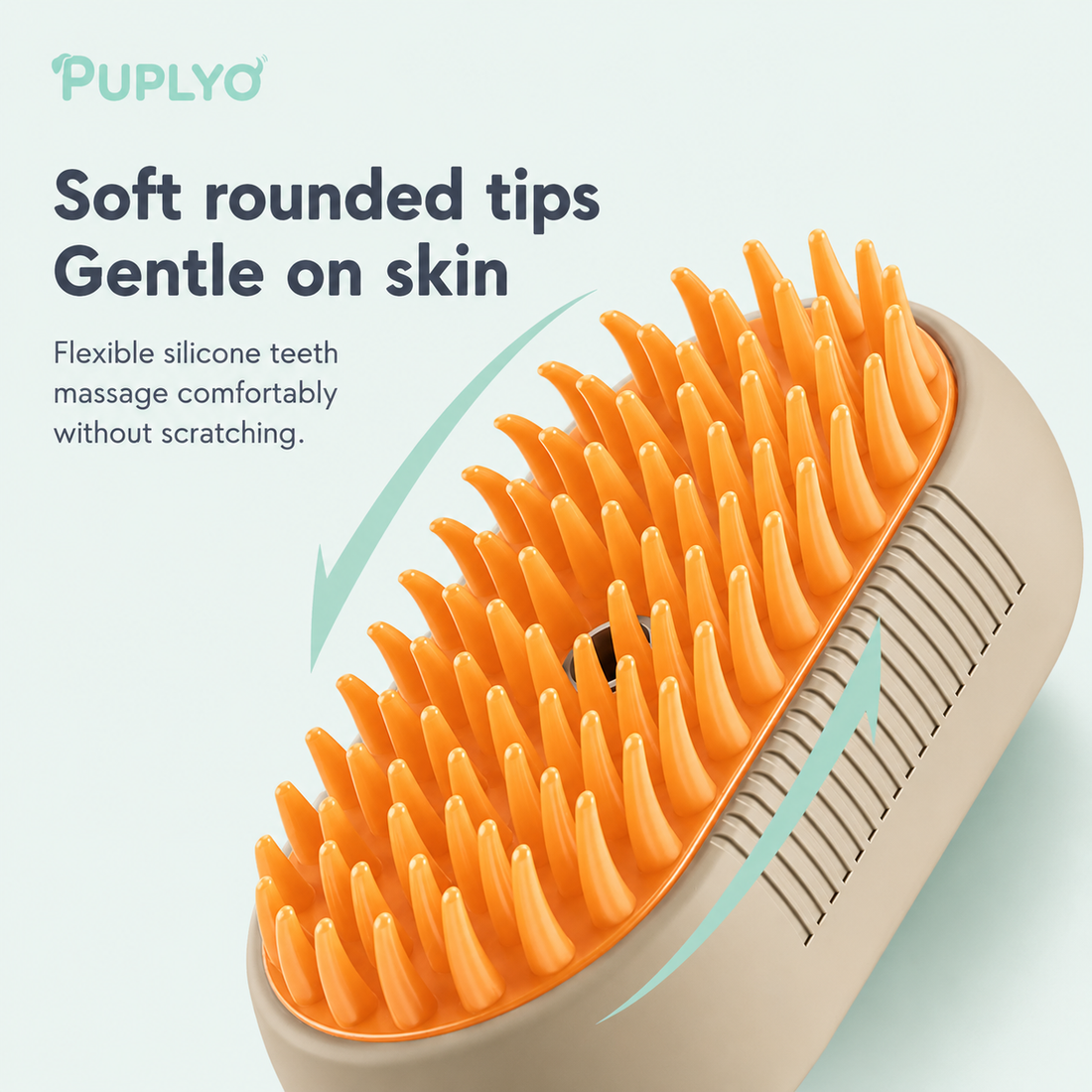 3-in-1 Steam Pet Grooming Brush