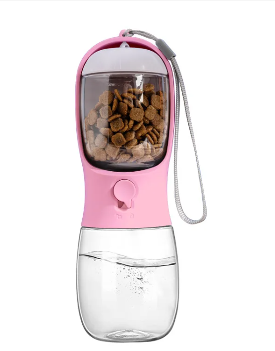 2 in 1 Portable Dog Water Bottle and Bowl